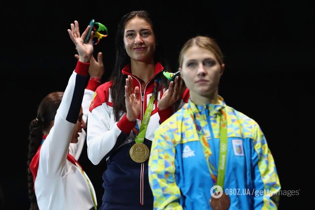 Єгорян і Харлан на подіумі