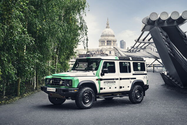Ineos показал первый водородный внедорожник Grenadier