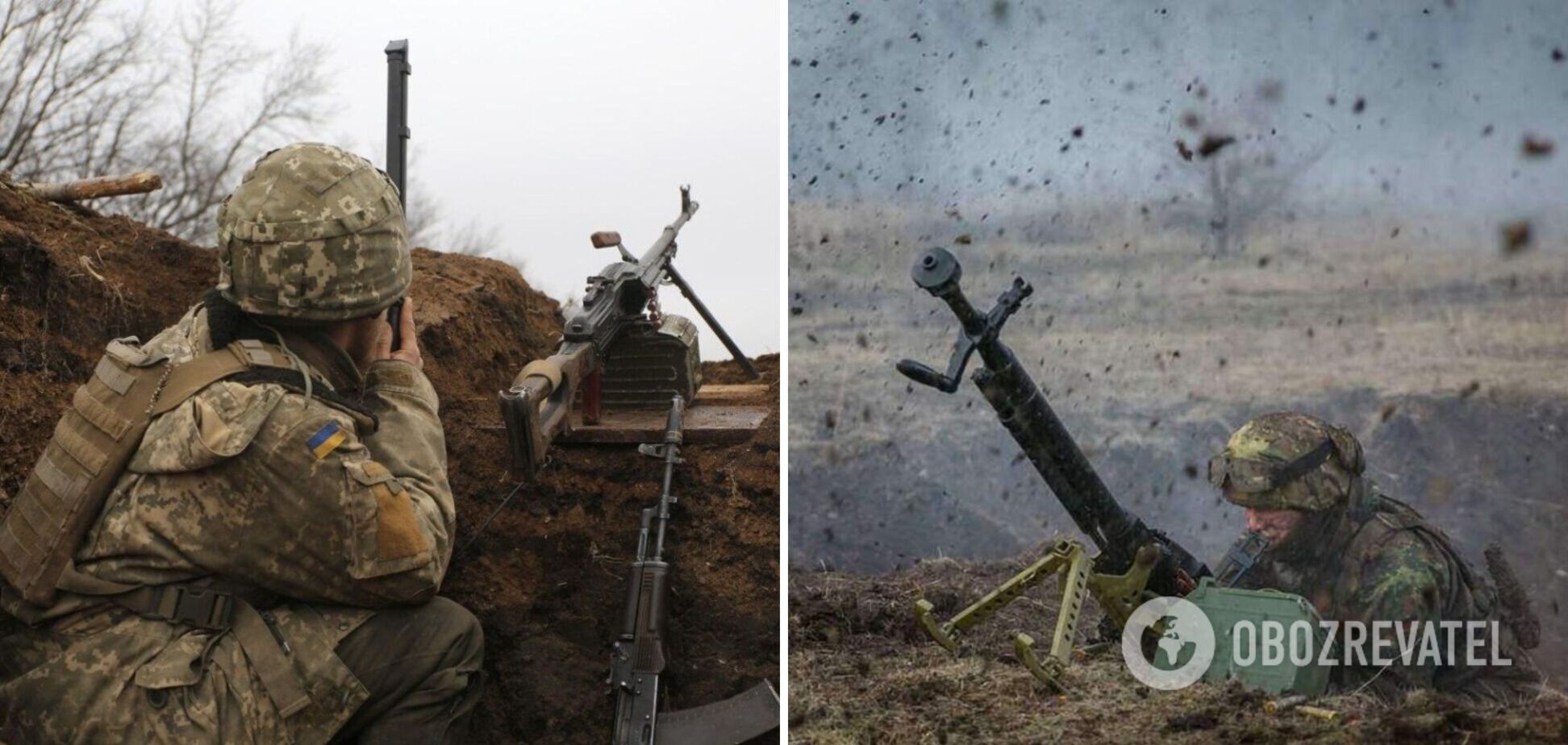 Російські найманці на Донбасі обстріляли позиції ЗСУ, є поранені