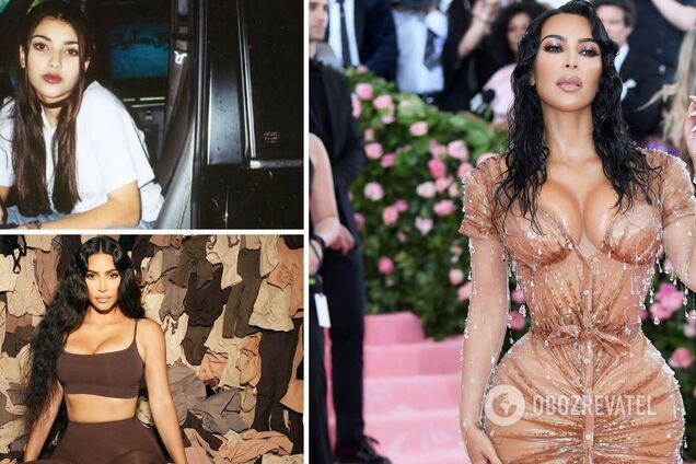 Ким Кардашьян совершенствовала свою фигуру