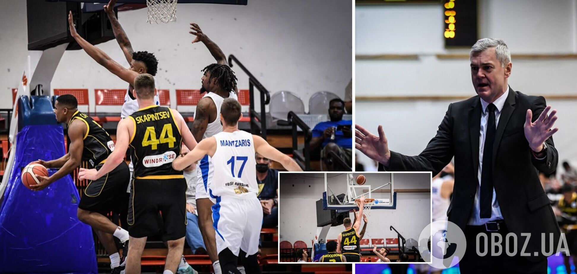 Київ-Баскет зіграв з Хапоелем