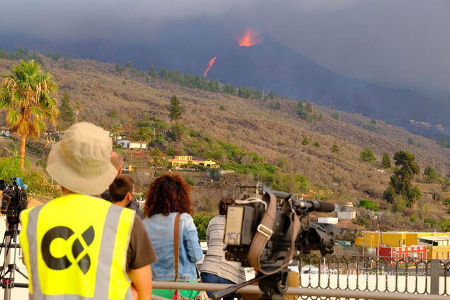На острові Ла-Пальма трапився потужний землетрус: евакуювали близько 7 тис. осіб