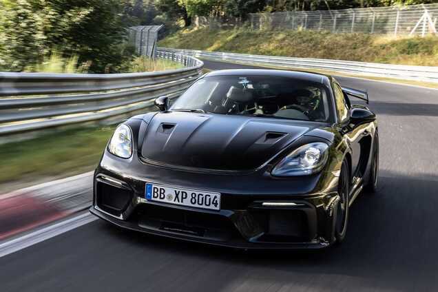 Porsche показал самый быстрый Сayman. Видео