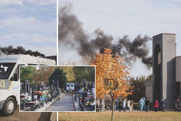 В крематории Одессы ежедневно сжигают до 40 тел, почти все умершие – с COVID-19. Фото и видео