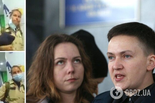 Надежду и Веру Савченко поймали в аэропорту с подделками COVID-сертификатов: момент проверки показали на видео