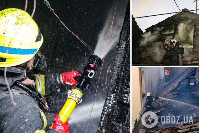 Вогнем пошкоджено майно в п'ятьох квартирах та дах