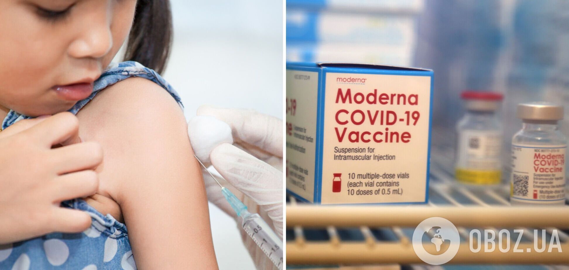 В Moderna заявили о безопасности вакцины против COVID-19 для детей от 6 лет