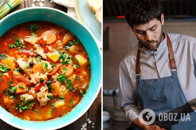 Грузинский суп харчо: какое мясо нужно добавлять в блюдо - рецепт | FoodOboz