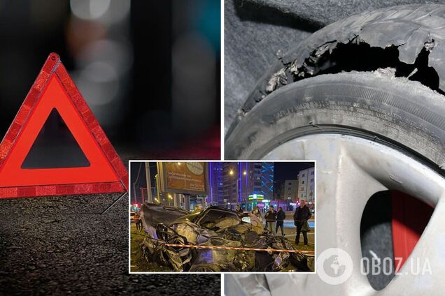 Проклята дорога: у Харкові на місці смертельної аварії з Infiniti трапилася нова ДТП. Відео