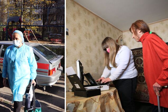 В Днепре жители могут вакцинироваться и получить админуслуги не выходя из дома