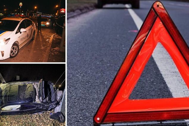 На Дніпропетровщині автомобіль влетів у стовп, загинула 17-річна дівчина. Фото