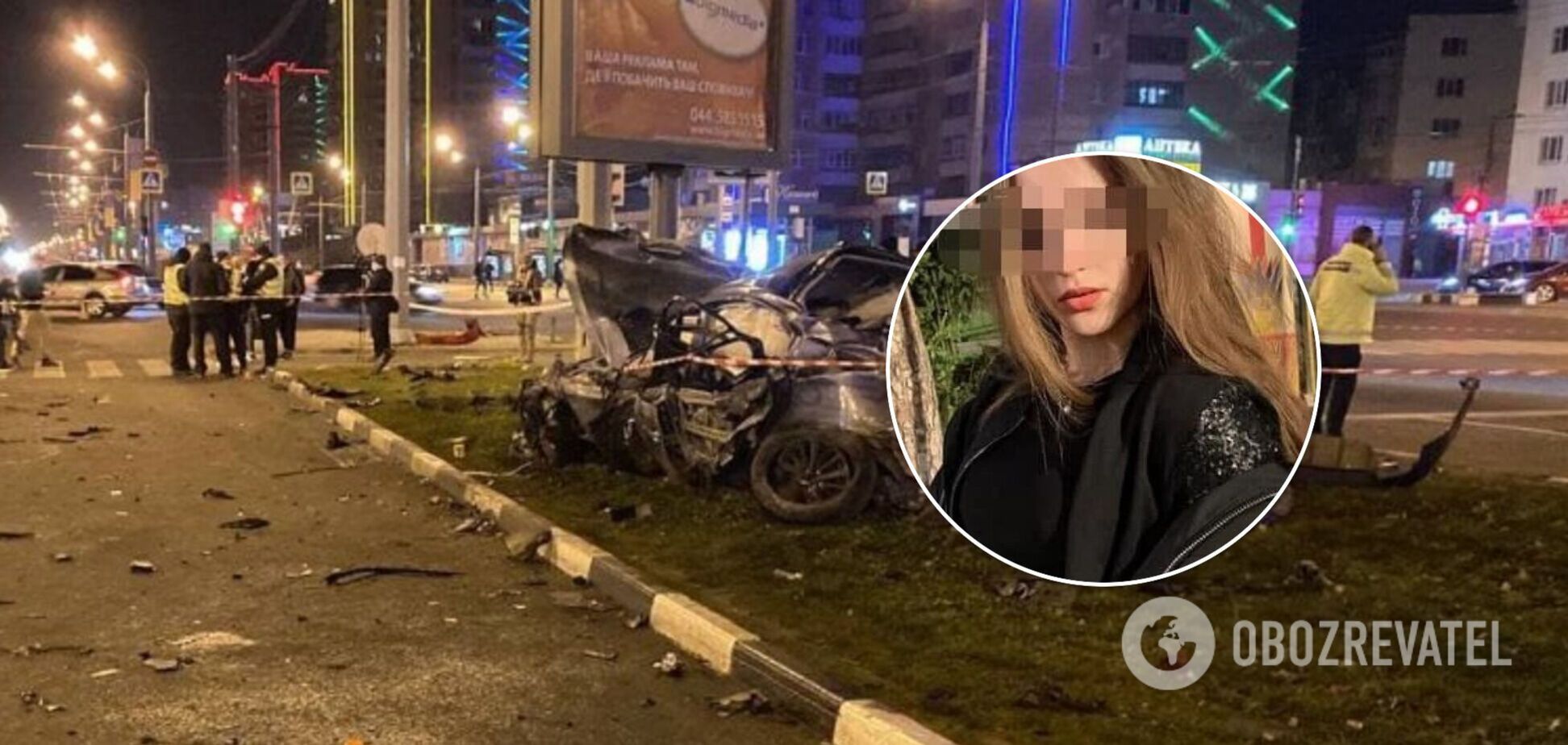 Находившаяся в Infiniti девушка рассказала, кто был за рулем авто во время ДТП в Харькове