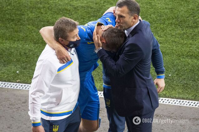 Артем Бесєдін та Андрій Шевченко