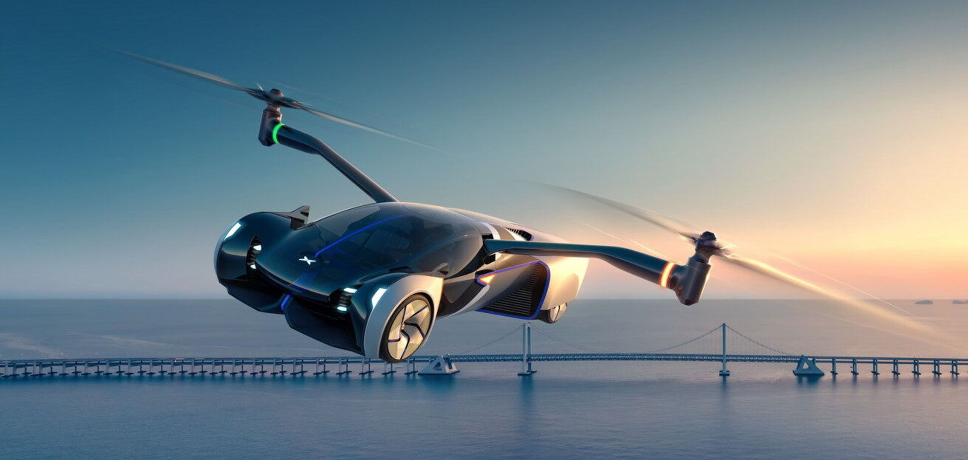 Китайский XPeng представил летающий автомобиль