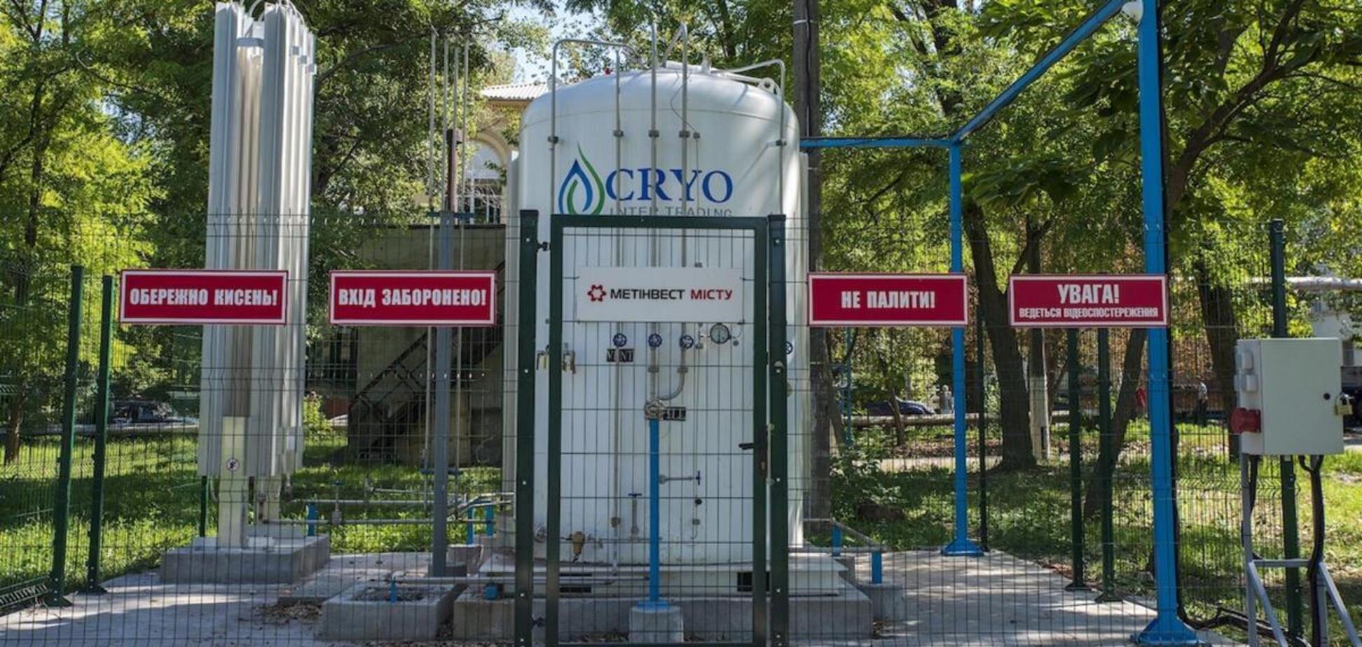 'Метінвест' забезпечить киснем лікарні у чотирьох областях України
