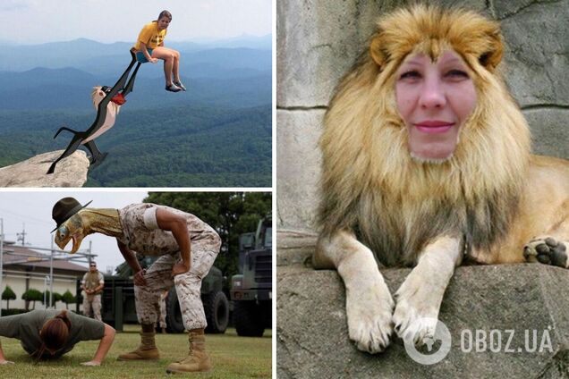 Люди часто экспериментируют с фотошопом