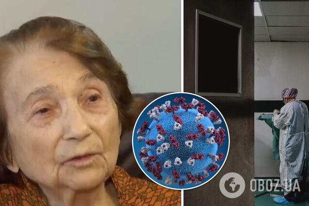Во Львове от COVID-19 выздоровела 91-летняя женщина: у нее было стопроцентное поражение легких. Видео