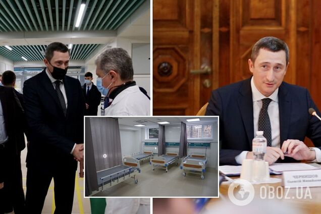  Чернишов перевірив пункти вакцинації на Харківщині