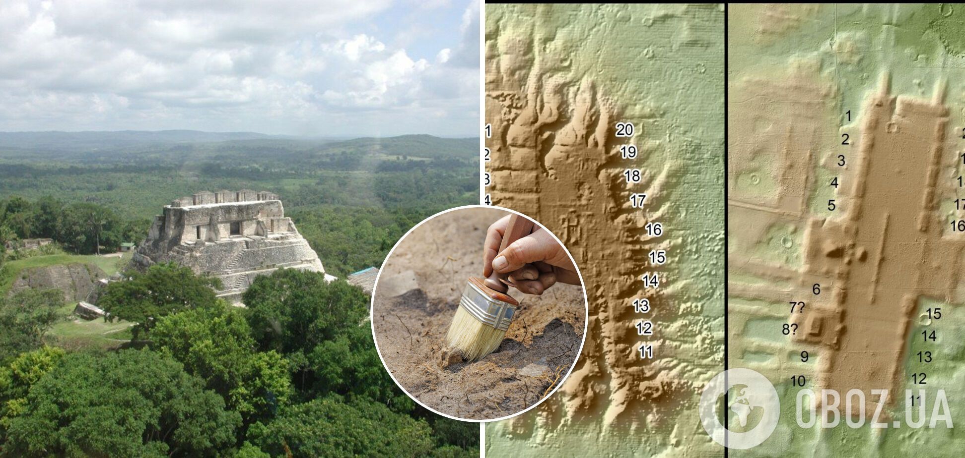 В Мексике обнаружили сотни 'затерянных' церемониальных комплексов майя. Фото и видео