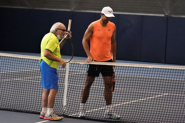 Рафаель Надаль зіграв у теніс із 97-річним українцем