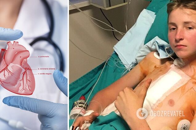 13-річний підліток, якому вперше в Україні пересадили серце, про свій стан: дихати легше. Фото