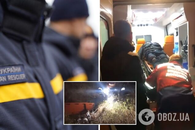 На Одесчине парень упал с 15-метрового обрыва: виной всему мог быть конфликт с девушкой. Видео