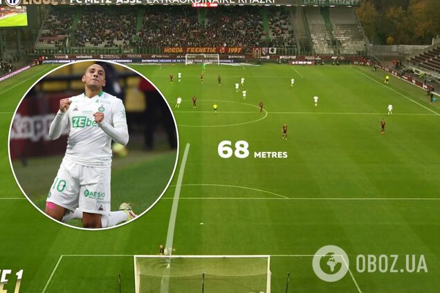 Во Франции футболист забил невероятный гол, установив исторический рекорд. Видео
