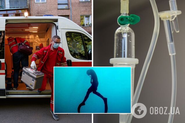 Под Запорожьем катер сбил мужчину, занимавшегося подводной охотой: его в тяжелом состоянии забрали в больницу