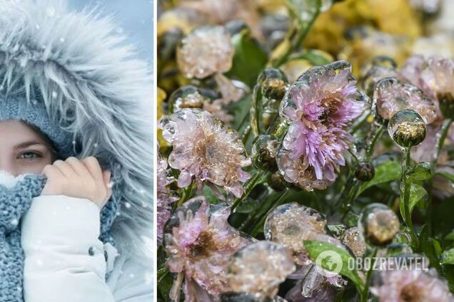 Погода зимой в Украине