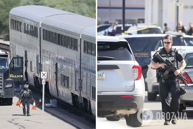 У США чоловік влаштував стрілянину в поїзді, є загиблий та поранені. Фото