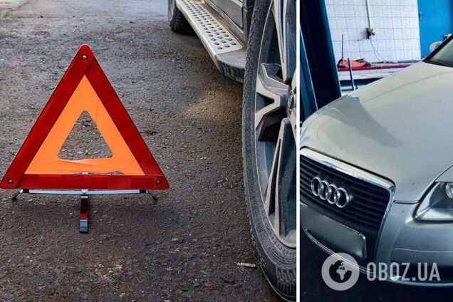 За рулем Audi A6 находилась 30-летняя жительница Ивано-Франковска