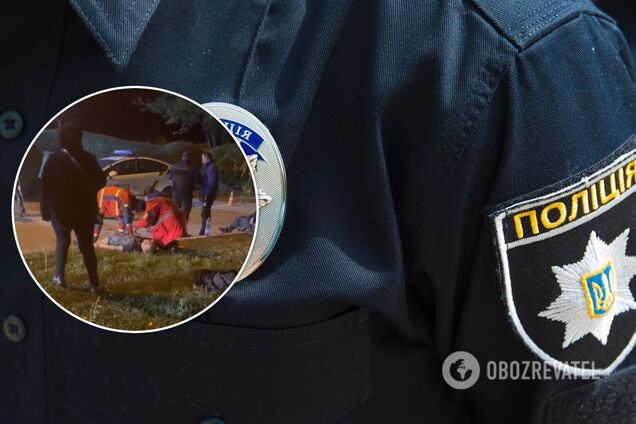 В Харькове 'разборки' на улице завершились поножовщиной, пострадали три человека. Фото и видео