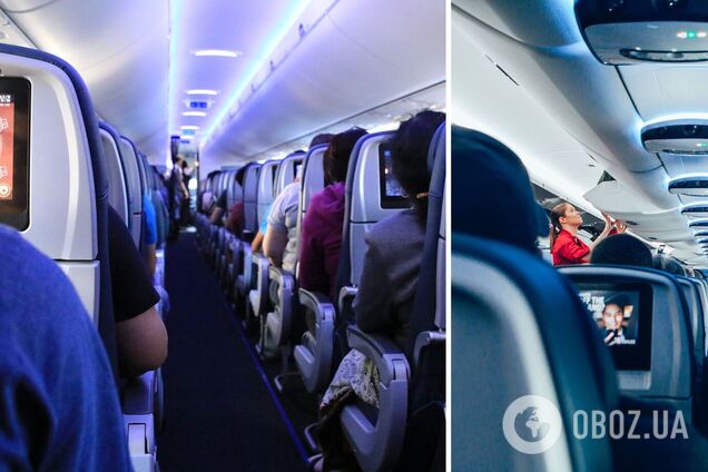 Стало відомо, чому в літаках майже завжди сині крісла