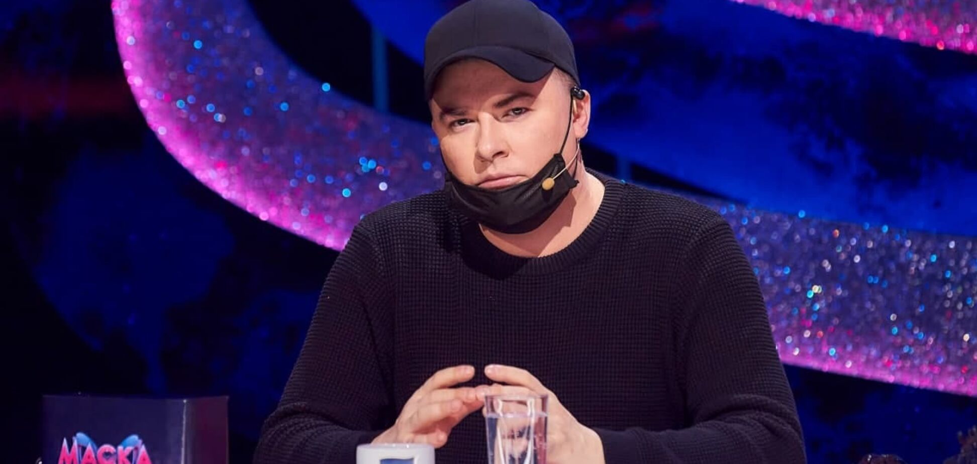 Андрей Данилко в студии шоу 'Маска'