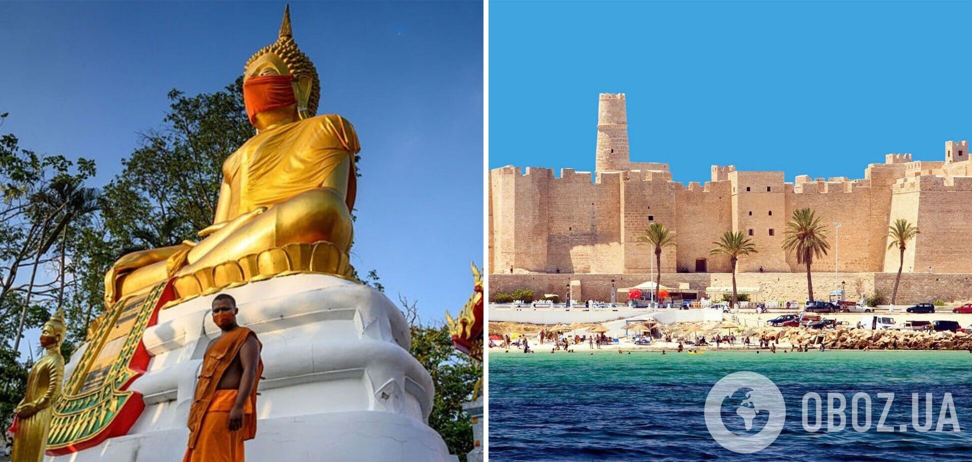 Тунис ужесточил правила въезда, а Таиланд открылся для туристов из 63 стран