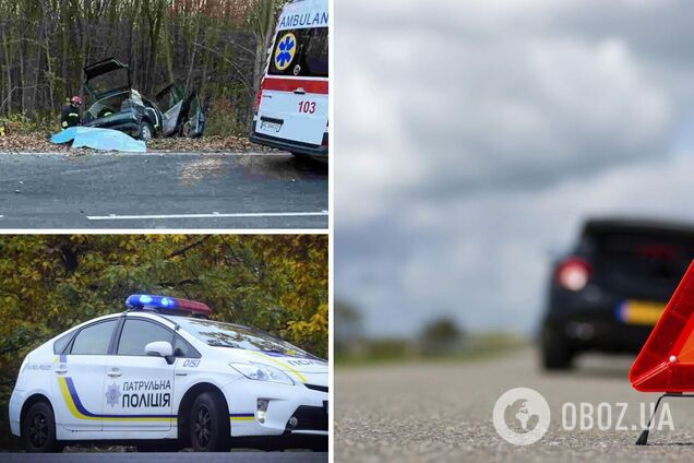 На Волыни столкнулись BMW и Volkswagen: два человека погибли, трое получили травмы. Фото