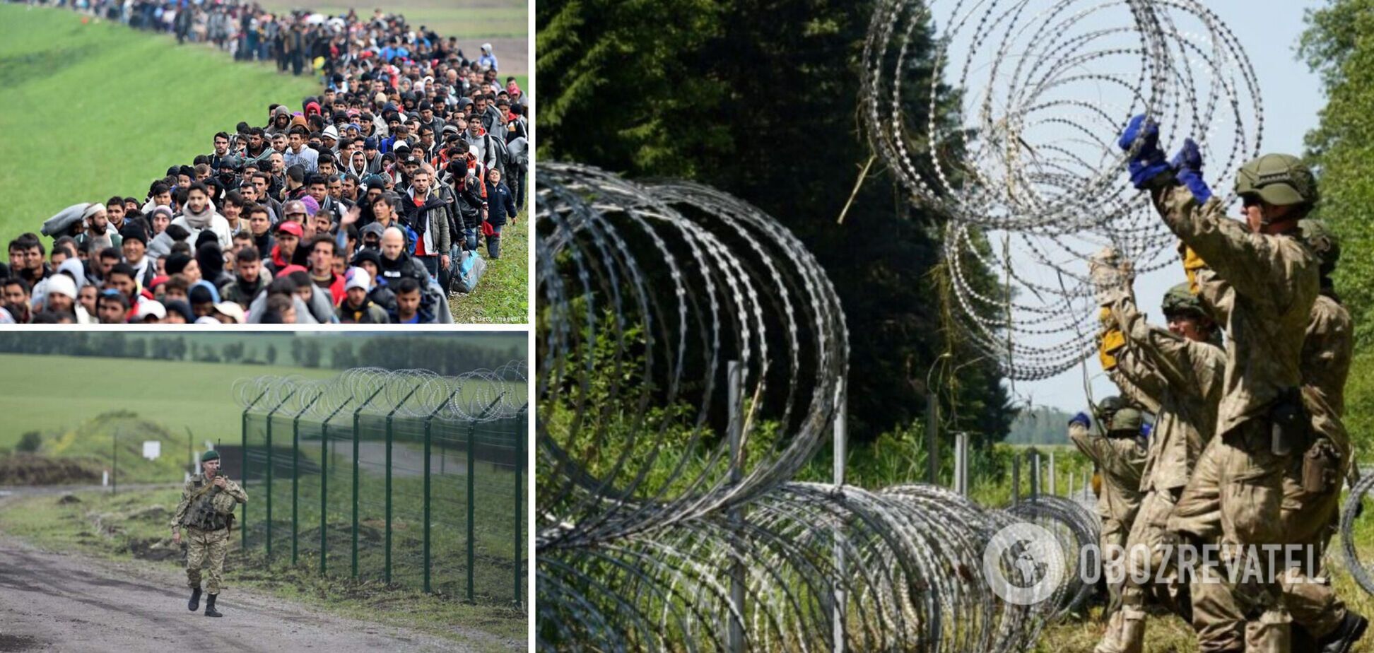 Ситуация на польской границе: теперь видно, зачем 'стена'?