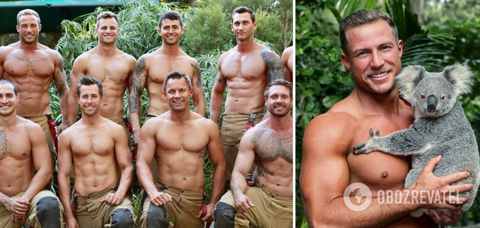 Легендарні австралійські рятувальники роздяглися для календаря на 2022 рік. Фото