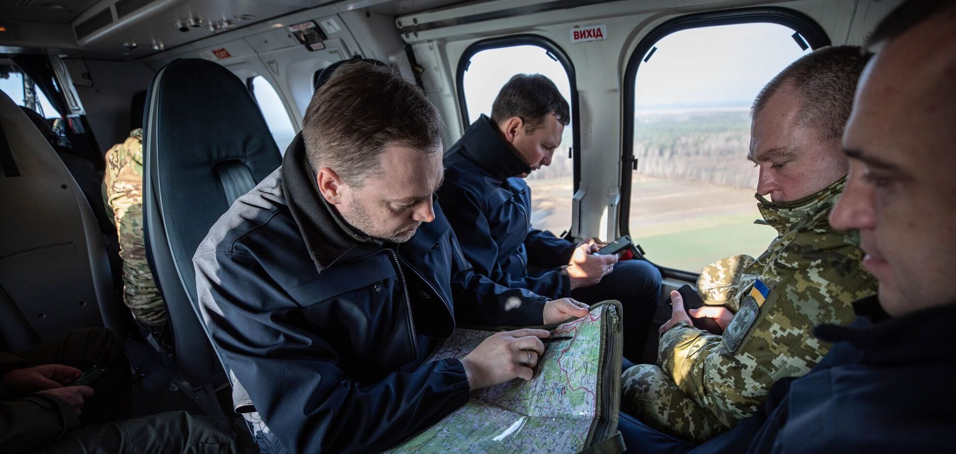 Монастырский вылетел на Волынь проверить готовность защиты украинской границы от искусственно созданного миграционного кризиса