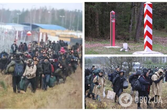 Ще одна група мігрантів прорвалася з Білорусі до Польщі. Фото, відео та всі подробиці
