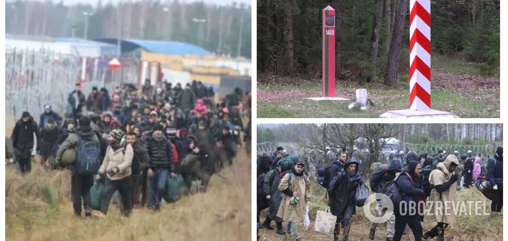 Ще одна група мігрантів прорвалася з Білорусі до Польщі. Фото, відео та всі подробиці