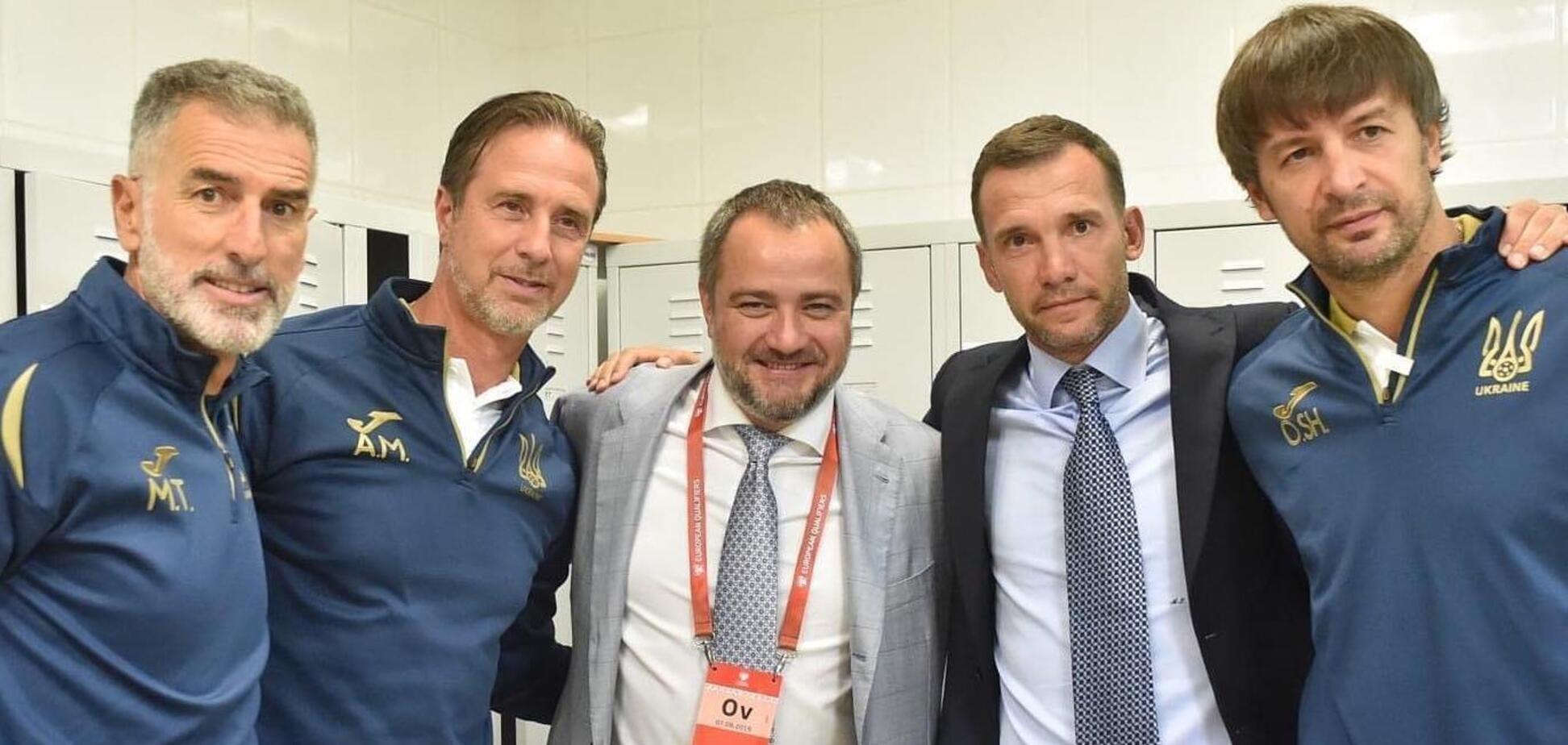 Павелко откровенно рассказал об уходе Шевченко из сборной Украины