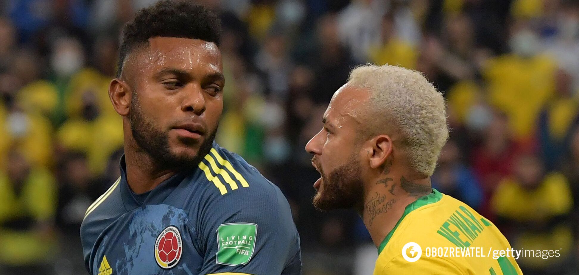 Бразилия пробилась на ЧМ-2022 после тяжелой победы: у Неймара – ассист и карточка. Видео