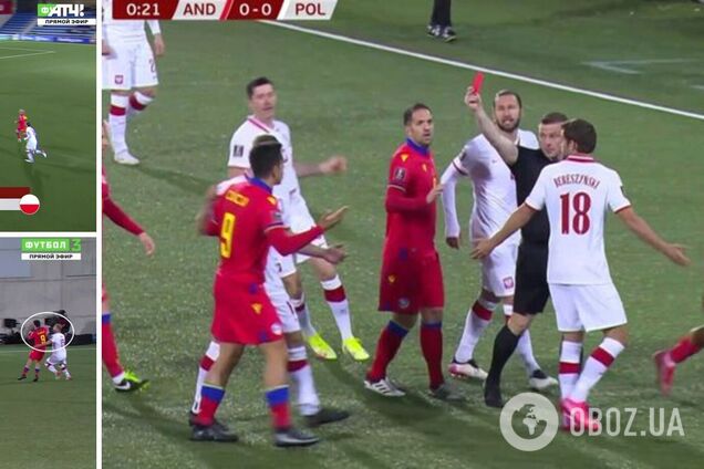 Куку Фернандез отримав червону картку