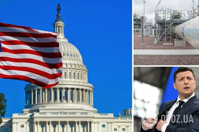 Зеленський звернувся до Конгресу США через 'Північний поток-2'