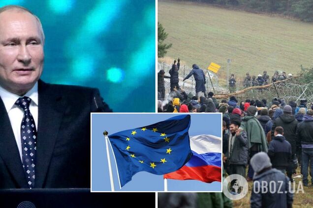 В стиле 'их там нет': Путин обвинил ЕС в кризисе с мигрантами у границ Польши
