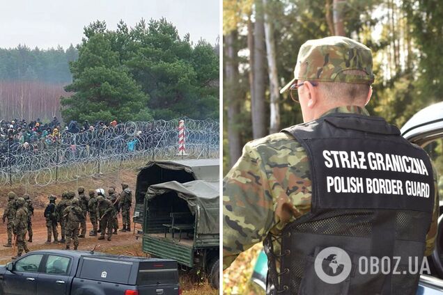 Возле границы Беларуси с Польшей произошла стрельба, мигранты готовятся к новому штурму. Фото и видео