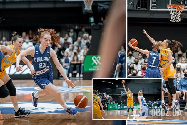 Збірна України з баскетболу зіграє з Фінляндією