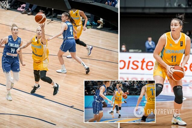 Украина провела непростой матч в Хельсинки