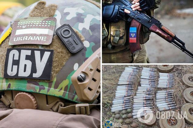 На Луганщині виявили схованку бойовиків 'ЛНР' із боєприпасами. Фото